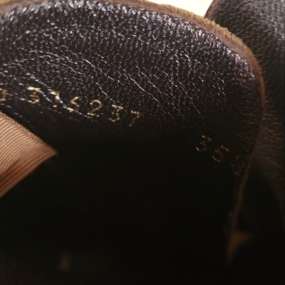 Saint Laurent Sotto Leather Suede Almond Toes 2" Heels Ankle Bootie Sz 35 1/2 - Picture 6 of 13